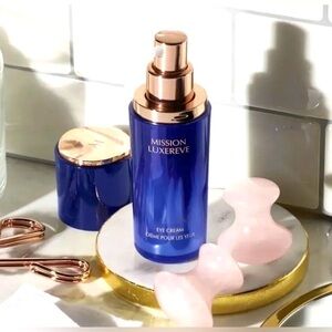 🧴 QTY 2 MISSION LUXEREVE Rose Quartz Eye Boxed Set Limited Edition Avon! DISC